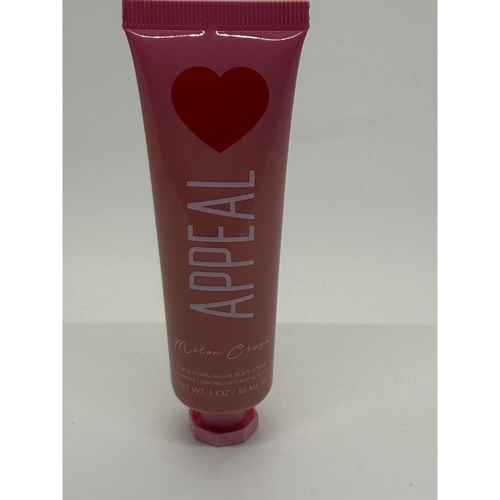 Appeal Cosmetics Melon Crush Exfoliating Sugar Body Scrub 1oz/30ml NEW SEALED